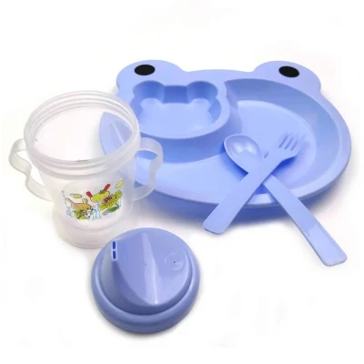 Plato Infantil con Compartimentos y Accesorios