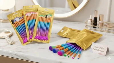 Set de 10 Brochas Profesionales ✨🖌️❤️