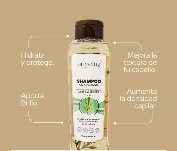 SHAMPOO CON ROMERO ANYELUZ