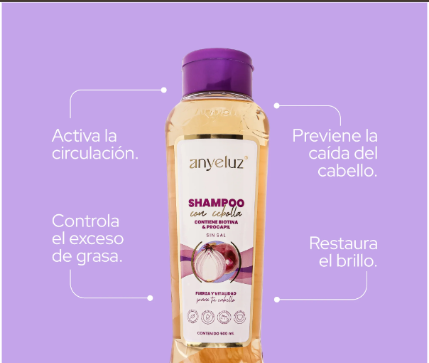 SHAMPOO DE CEBOLLA ANYELUZ