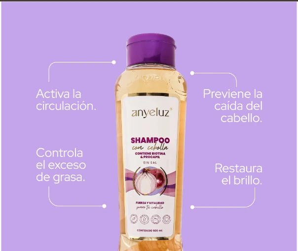 SHAMPOO DE CEBOLLA ANYELUZ