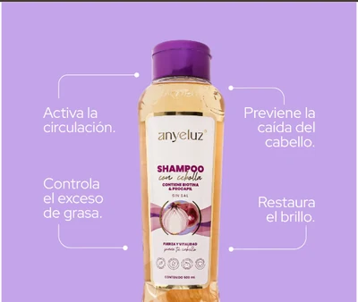 SHAMPOO DE CEBOLLA ANYELUZ