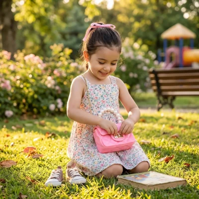 Bolso plástico infantil