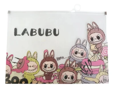 Carpeta plastica Labubu