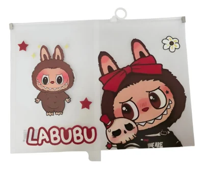 Carpeta plastica Labubu