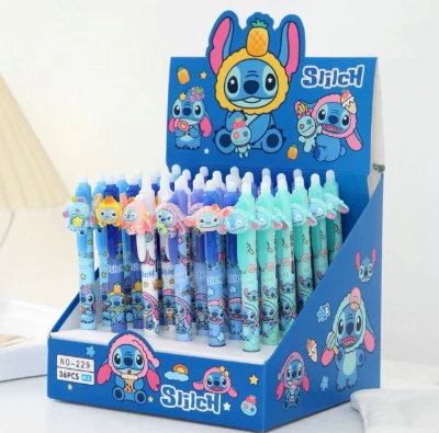 Lapiceros de Stitch Borrables ✨🩵🖊️