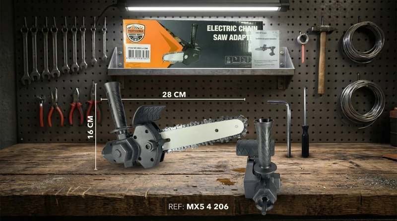 Acople Motosierra para Taladro ✨🪚🔧