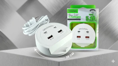 Adaptador de Carro 4 Puertos 5.1A ✨🚗🔋