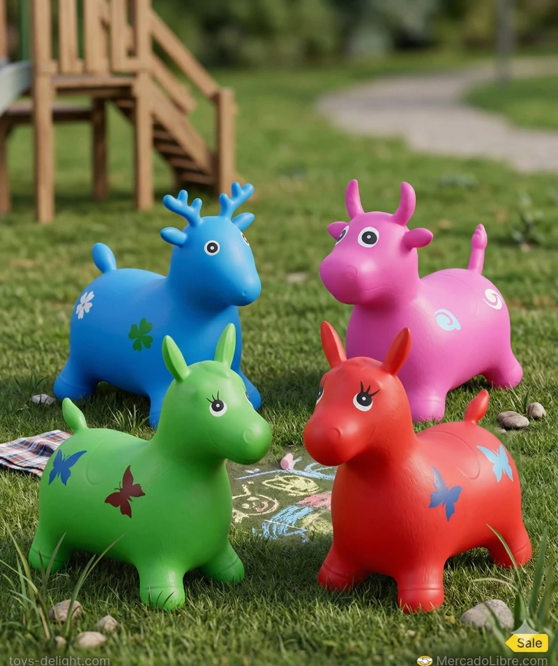 Animal Saltarín Inflable ✨🦄🌈