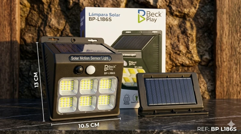Aplique Solar Exterior ✨🌞💡