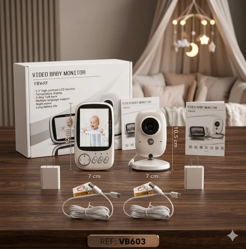 Baby Monitor Pro VB603 ✨👶📲