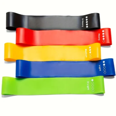Bandas elásticas  de silicona x5