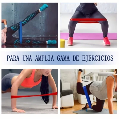 Bandas elásticas  de silicona x5