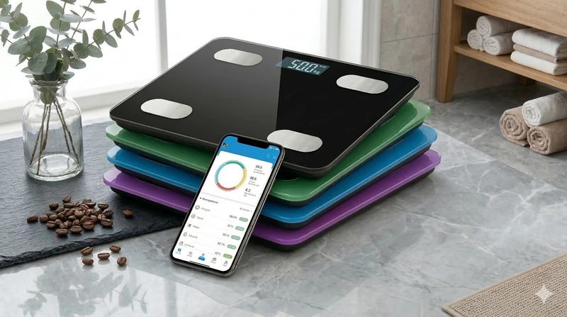 Báscula Digital Inteligente Bluetooth ✨⚖️📱