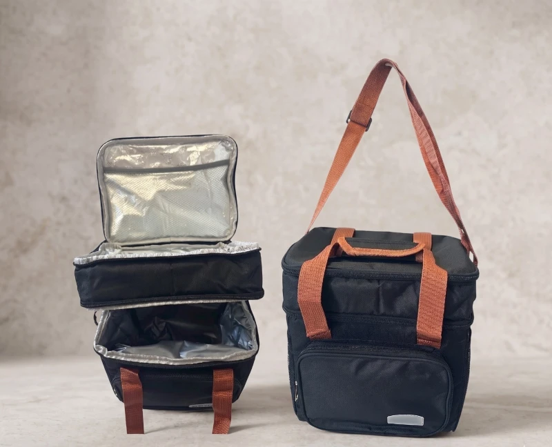 Bolso mano libre de interior térmico