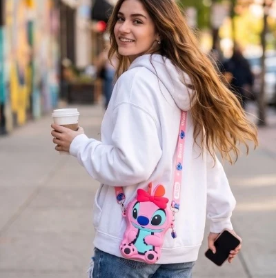 Bolso Stitch silicona