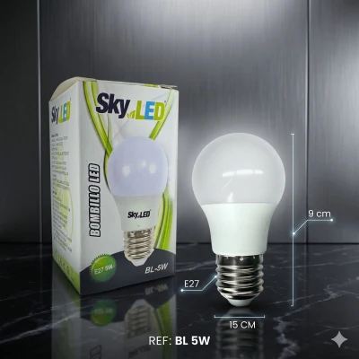 Bombillo Sky LED 5W E27 ✨💡⚡