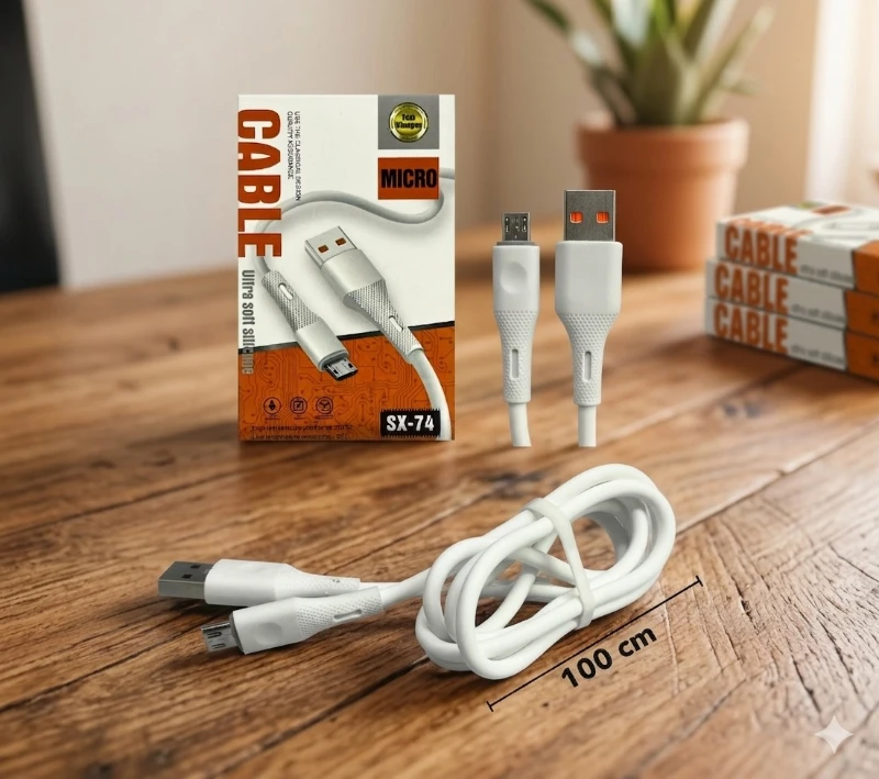 Cable V8 Carga Rápida  ✨⚡️🔋