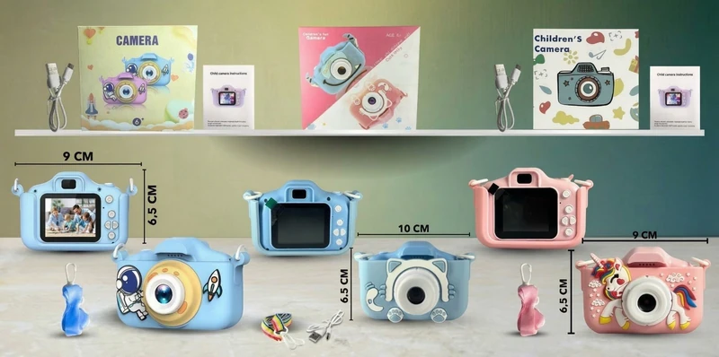Cámara Digital para Niños ✨📷🧸💛