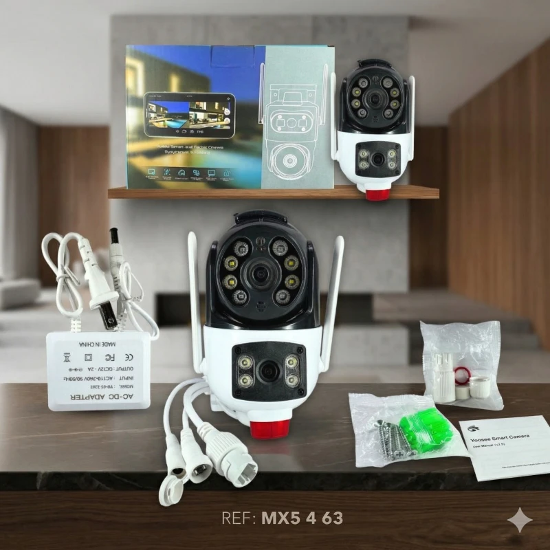 Cámara Doble Smart WiFi ✨📷🔐