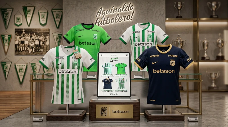 Camiseta Atlético Nacional  ✨💚⚽