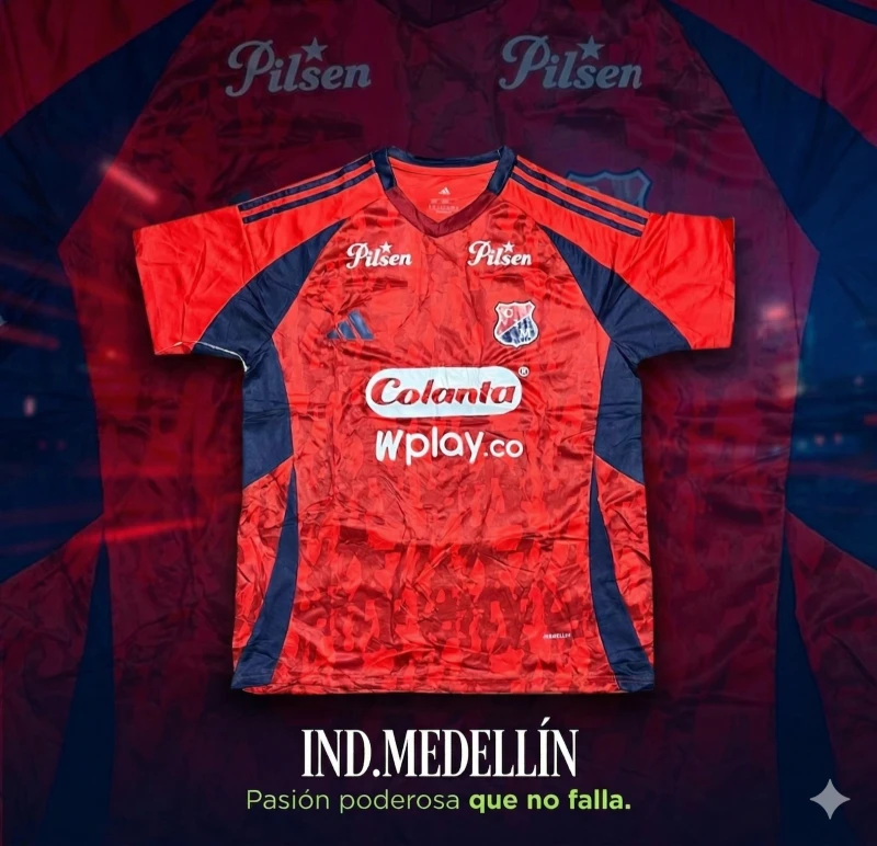 Camiseta Independiente Medellín 💛⚽️🔴🔵
