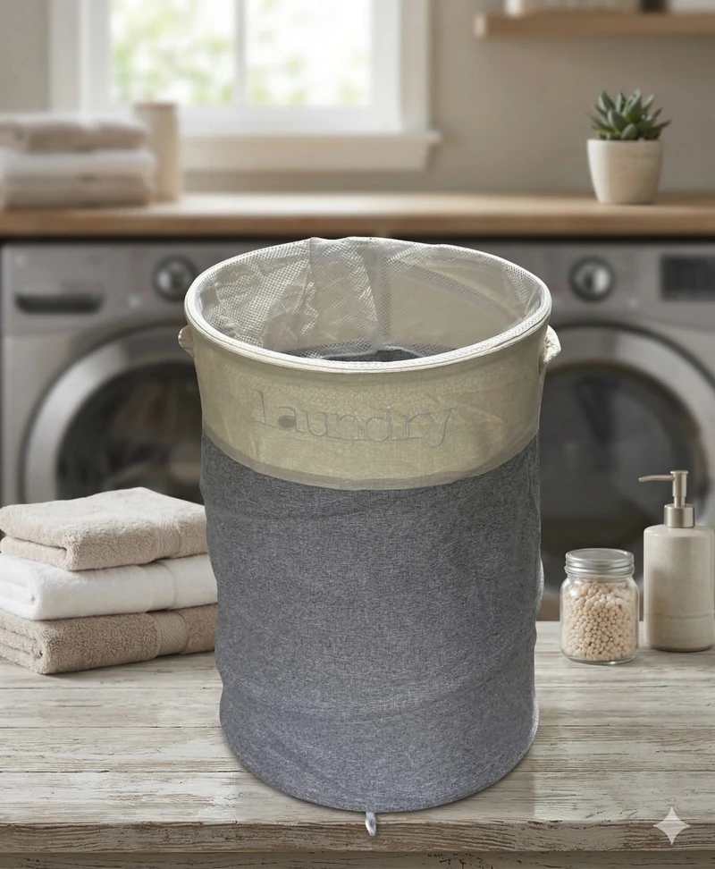 Cesta de Ropa Plegable  ✨🧺🏠