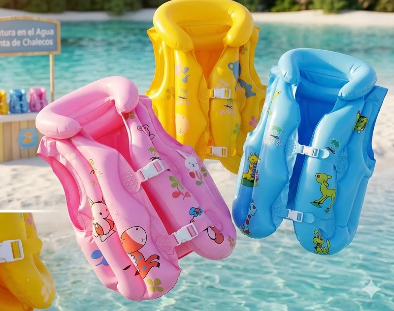 Chalecos Flotadores para Niños ✨🏊‍♂️🌈