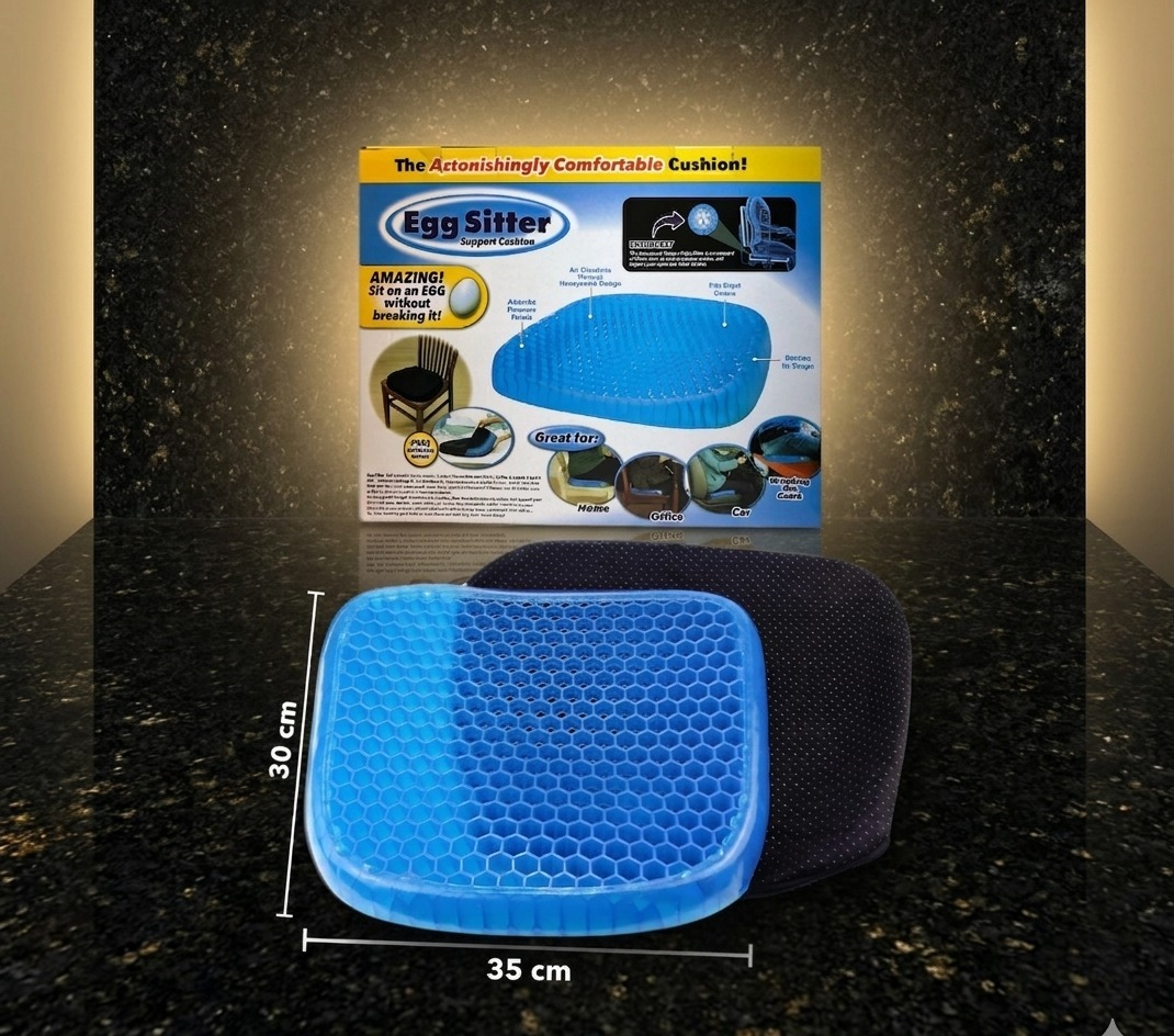 Cojín en Gel de Silicona ✨🧘‍♂️🪑