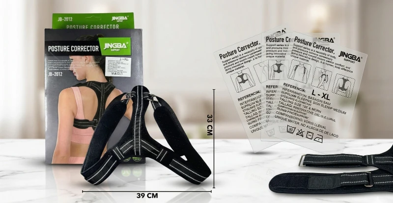 Corrector de Postura Ajustable  ✨🧍‍♀️💪