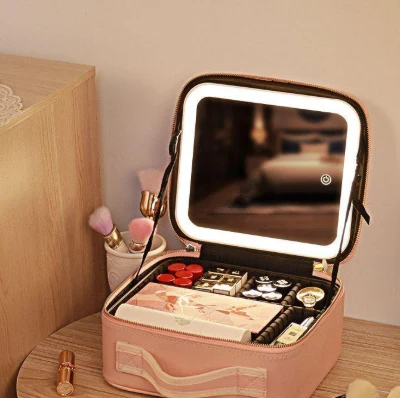 COSMETIQUERA CON ESPEJO