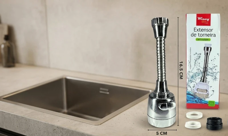 Extensión de Grifo 360°  ✨🚿🔄