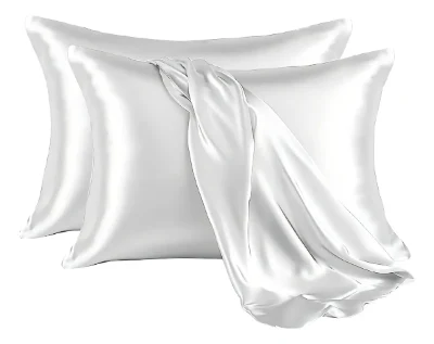 Funda de almohada en satín