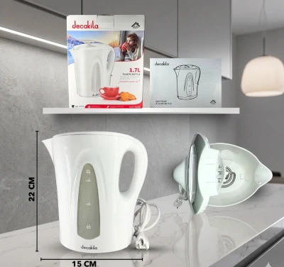 Hervidor Eléctrico Decakila 1.7L ✨🍵⚡
