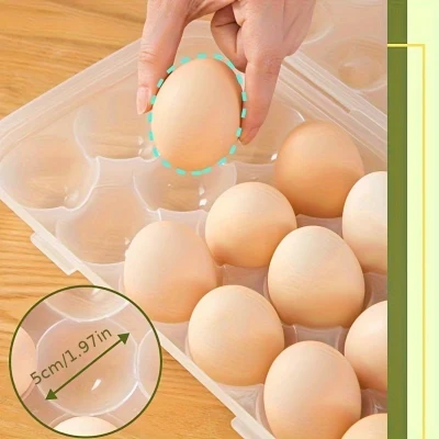 Porta huevos plástico x15