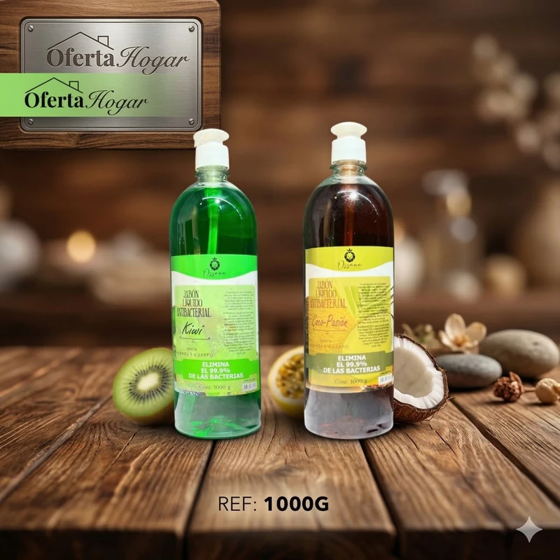 Jabón Líquido Antibacterial 1000g ✨🧼🏠