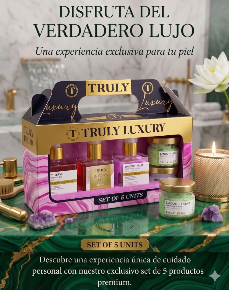 Kit de Lujo Truly con Niacinamida ✨🧖🏻‍♀️