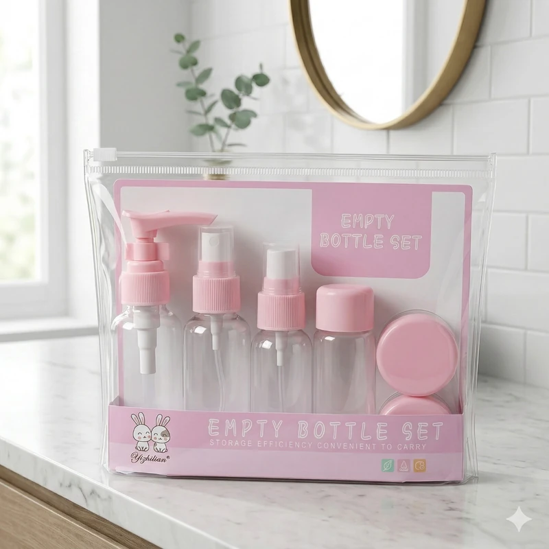 Kit Organizador de Viaje x 6 Pzs ✨🧳✈️