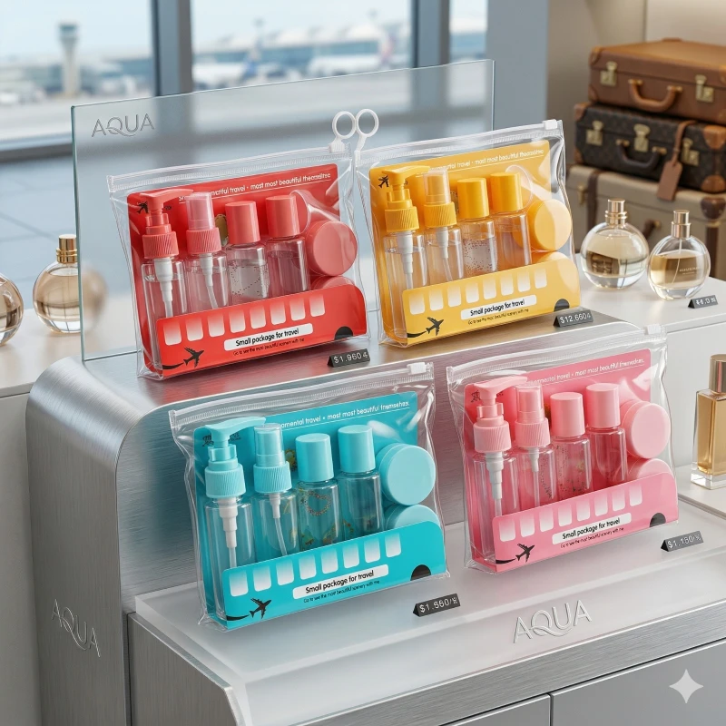 Kit Viajero Multiusos ✨🧳🧴