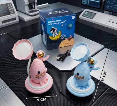 Lámpara Astronauta Flexible HQ 6D ✨🚀💡