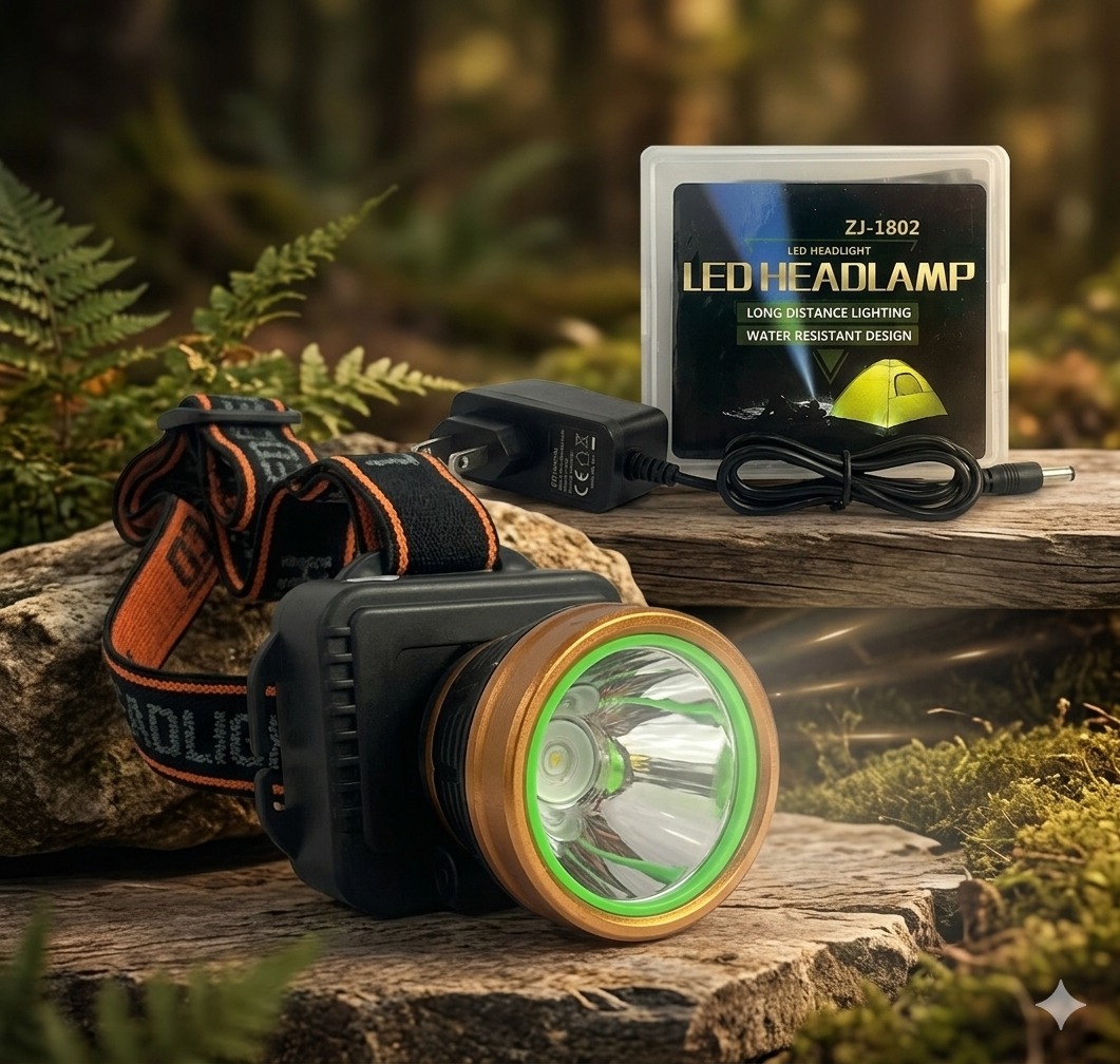 Linterna Minera Recargable ✨🔦💛