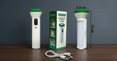 Linterna Recargable NEWVEW ✨🔦🔋