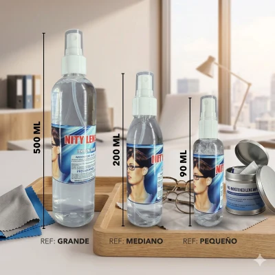 Líquido para Lentes y Pantallas grande  ✨👓💧