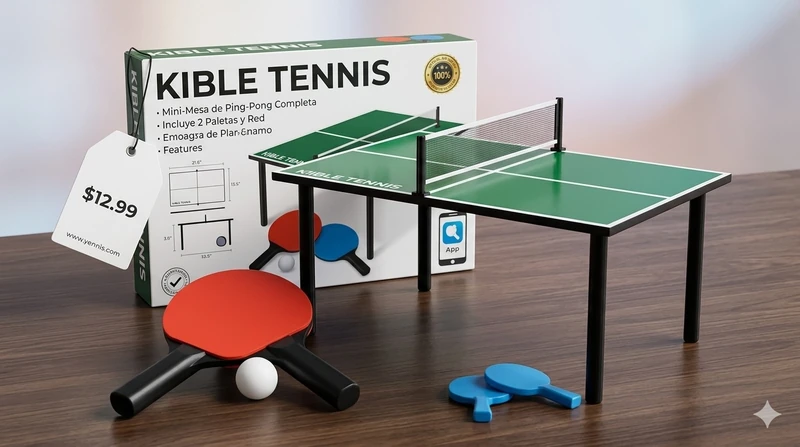 Mini Mesa de Ping Pong ✨🏓🌀