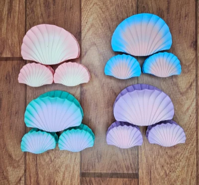 Pinza coral  set x3