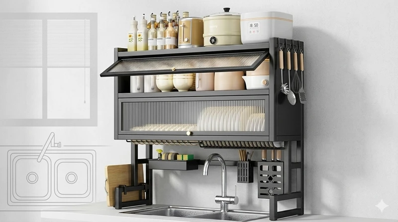 Rack Organizador 2 Niveles ✨🏠🔝