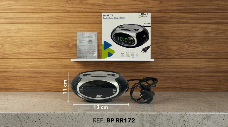 Radio Reloj Digital Beck Play ✨🕰️📻