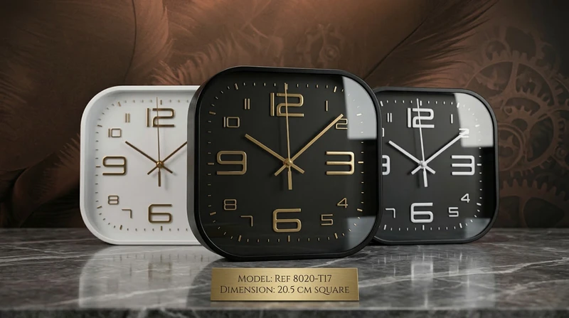 Reloj Cuadrado Lujoso ✨🕒💛