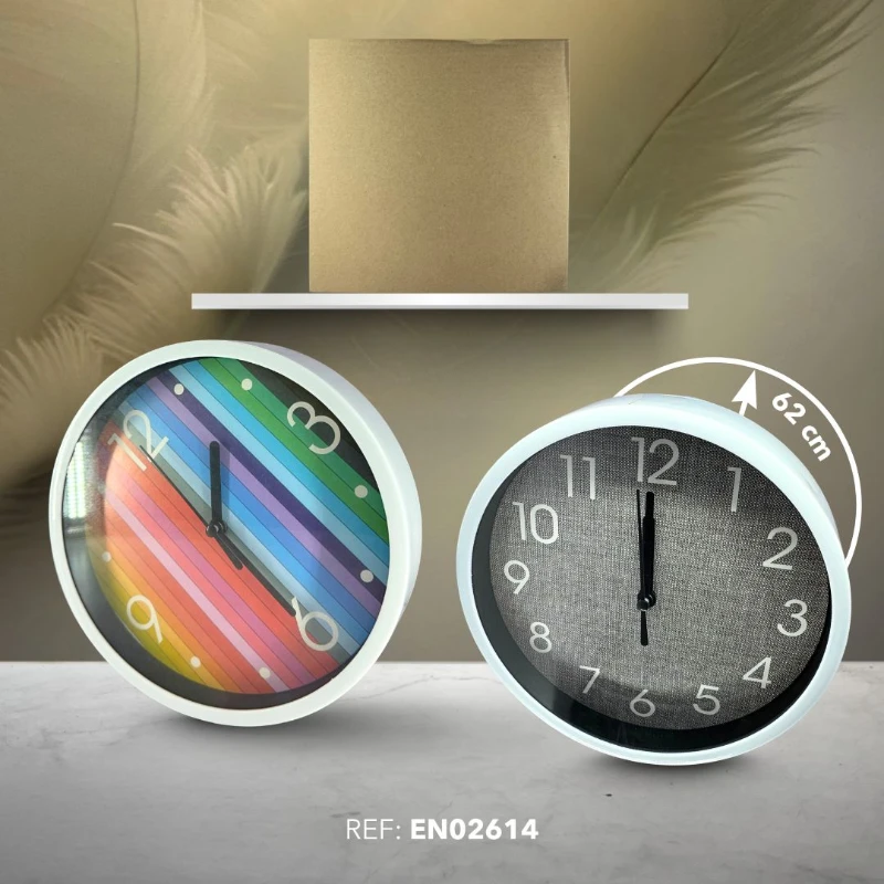 🌟Reloj de Pared Moderno  ✨🕒💛