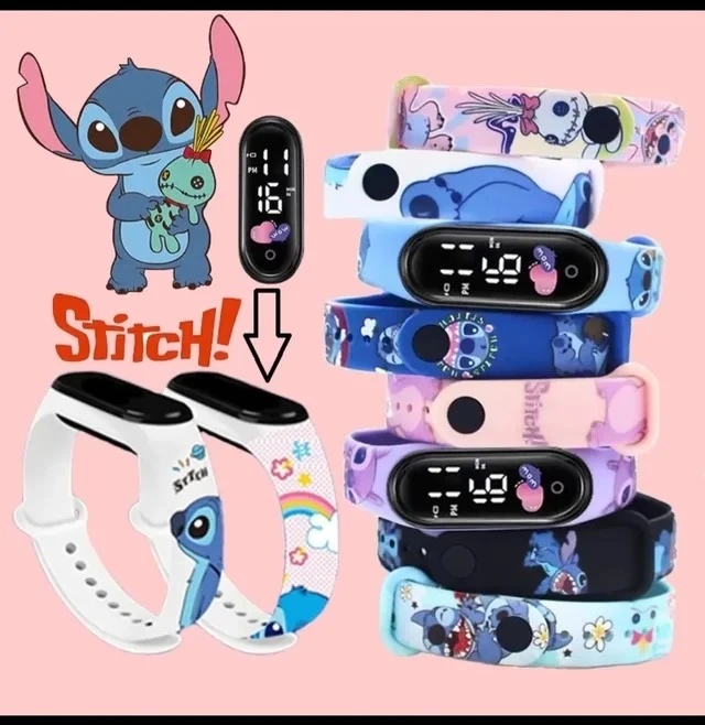 Reloj digital stitch